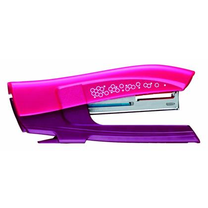 Скобосшиватель 15 л. "Greenlogic Pocket №10" + скоба, серебристый, блистер