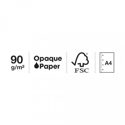 Тетрадь А4 210*297 мм, 80 л., в клетку "Miquelrius Sand" спираль сбоку, обл. карт., розовый