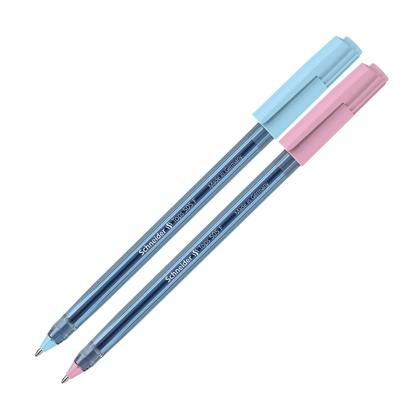 Ручка шарик. "Tops 505 F Pastel" 0,4мм., пласт., ассорти, стерж. синий