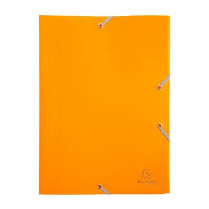 Папка на резинках 15-30 мм. "Exacompta" пласт., желтый