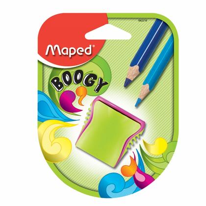Точилка на 1 отв. "Boogy" ассорти, блистер