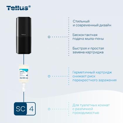 Диспенсер Tellus для мыла-пены сенсорный белый, SC4