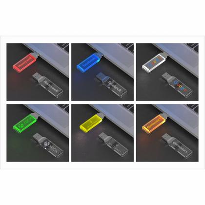 Карта памяти USB Flash 2.0 16 Gb ZC-005, пластик, метал, серебристый/красный