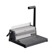 Перфобиндер Deli Plastic Binder T313 на пласт. пружину, сшивает до 450 лст., перфорирует 20 лст.