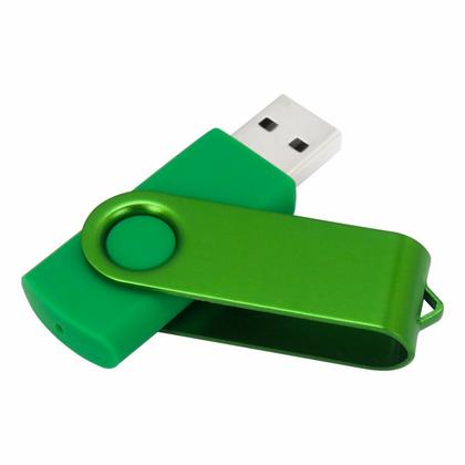 Карта памяти USB Flash 2.0 16 Gb VDF-008 ColorClip, пластик, метал, зеленый 347 C