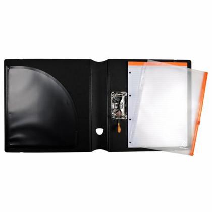 Папка регистратор А4+, ПВХ, 60 мм. "Exactive" черный