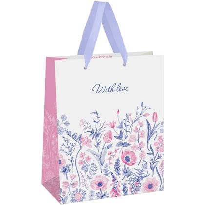 Пакет бумажный подарочный 26*32*12 см "Meadow", ламинированный