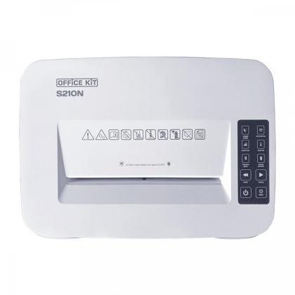 Уничтожитель Office Kit S210N 3.9x38 (P-4, 3.9х38 мм, 16 лист., 35литров)
