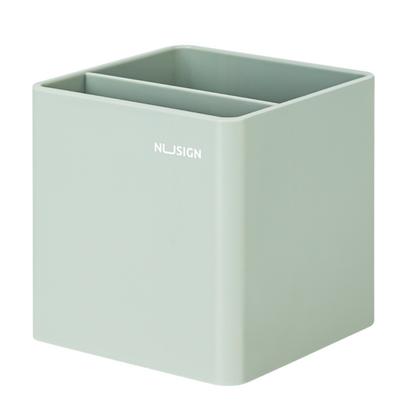 Подставка д/ручек "Nusign" пласт., 2 дел., зеленый