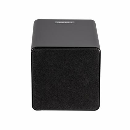 Карандашница "Deli" метал., квадр., черный