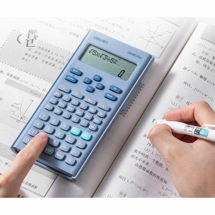 Кальк. научн. D82MS "Deli Core" св.-синий 160*82*18 мм 240 функций