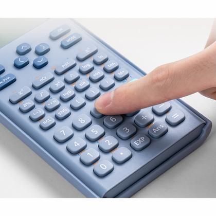 Кальк. научн. D82MS "Deli Core" св.-синий 160*82*18 мм 240 функций