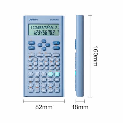 Кальк. научн. D82MS "Deli Core" св.-синий 160*82*18 мм 240 функций
