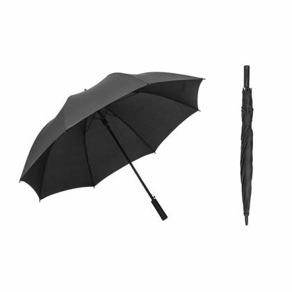 Зонт-трость п/автомат. 122 см, ручка полипропилен. "99130" черный
