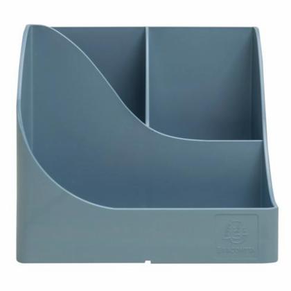 Подставка д/ручек "Autentik" пласт., 5 дел., шалфейно-зеленый