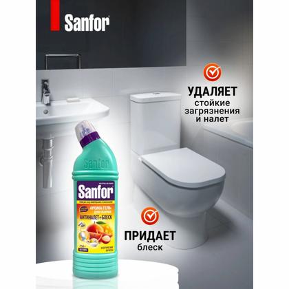 Средство чистящее д/сантехники "Sanfor Арома Экзотические фрукты" 750 г