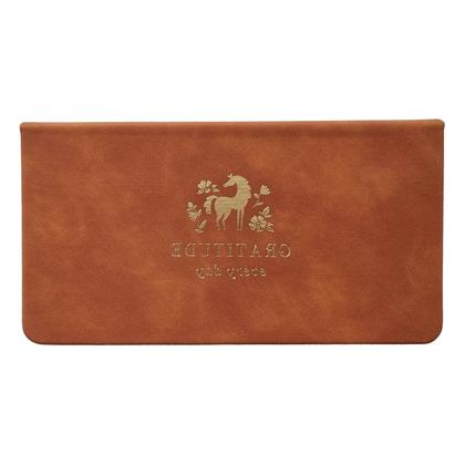 Еженедельник датир. А6 160*90 мм, 128 стр., тонир. "Grace" тверд. обл. кожзам., св.-коричневый 2026