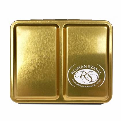 Краски акварельные "Aquarius. Mini Urban Sketcher set" набор 8 цв., полукюветы, метал. коробка, золотая