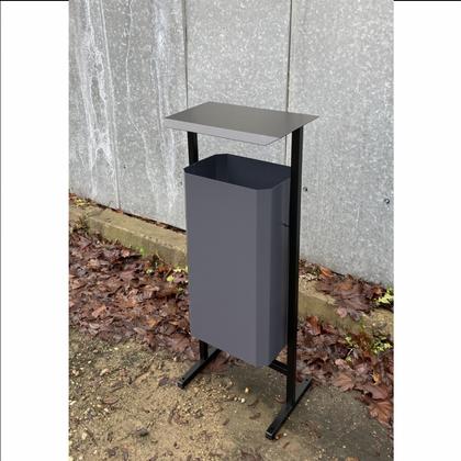 Урна уличная д/мусора 50л СТАНДАРТ метал., зелёный