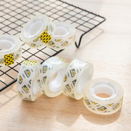 Клейк. лента 18 мм*27,4 м "Deli" 8 шт./упак., прозрачная