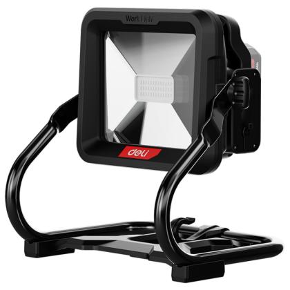 Прожектор светодиодный Deli RS EDE830Z аккумуляторный, черный