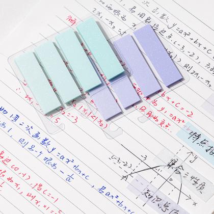 Закладки пласт. "Deli" 12*44 мм, 1 цв.*25 шт., ассорти пастель