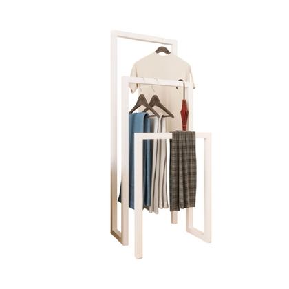 Вешалка напольная ALLERD 120 GEON, белый муар