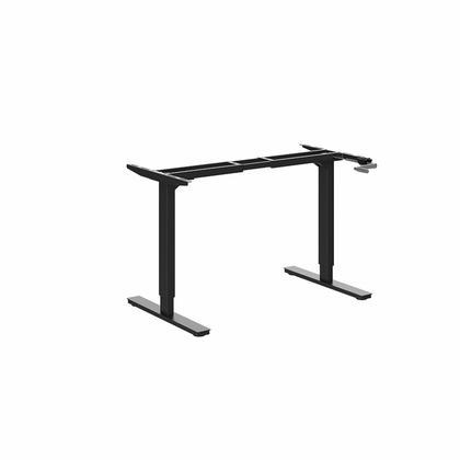 Каркас стола с мех. приводом AOKE AK02YJHT-Y-AJ-H.BL (1150-1800)*600мм, цвет черн. (Well Desk First)
