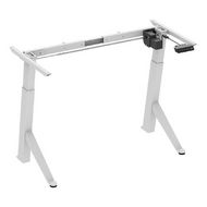 Каркас стола с эл. приводом одномоторный 2-х ступенчатый Waltz A2Y-RH-WH (685mm-1130mm), USB зарядка, цвет белый (Fit Focus Y, Game)