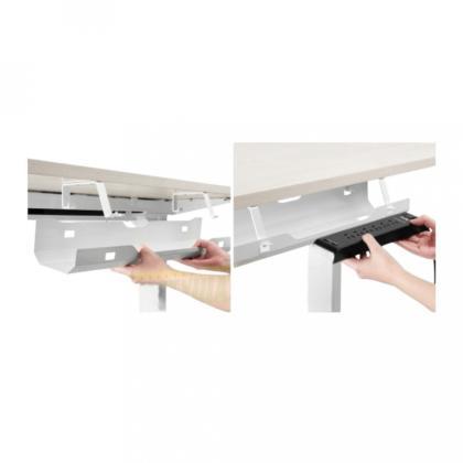 Кабель-канал горизонтальный Cable Tray BLACK, черный