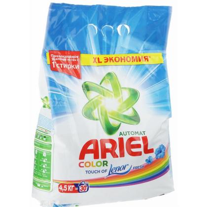 Порошок стиральный ARIEL 4,5кг Touch of Lenor Fresh Color автомат