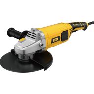 Шлифмашина угловая "Deli JM230-E2" сетевая, 2400 Вт, 230 мм, коробка, желтая