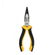Длинногубцы Deli YS EDL0101 160 мм, 2-х компонентные рукоятки