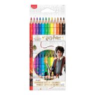 Цв. карандаши 12 шт. "Harry Potter" трехгран., карт. упак.
