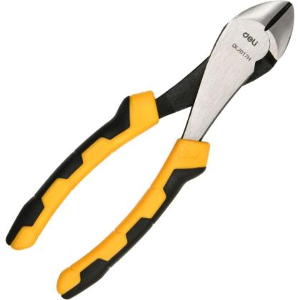 Бокорезы "Deli" 180 мм, усиленные, черный/желтый