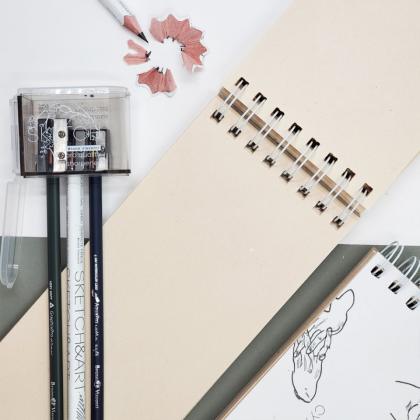 Точилка на 3 отв. "Sketch&Art" ассорти