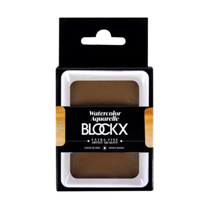 Краски акварельные "Blockx. Giant pan" 117 итальянская земля, 18 мл., кювета