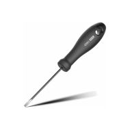 Отвертка Deli HS EHT1103 SL3*75 мм, Soft Touch, черный