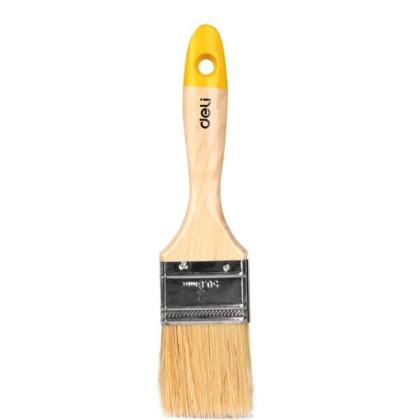 Кисть малярная плоская 2"-50 мм Deli YS EDL509122 деревянная рукоятка