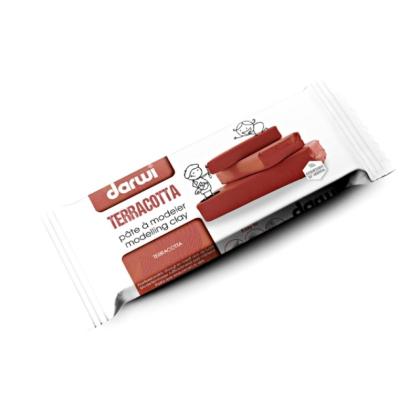 Паста д/моделирования "DARWI" 500 г, терракотовый