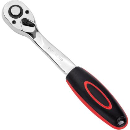 Ключ-трещотка Deli RS EDL2522 1/2", 254 мм, 72 зуба