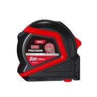 Рулетка Deli RS EDP5523 5 м х 25 мм, противоударный корпус, 2-стороняя шкала, магнит