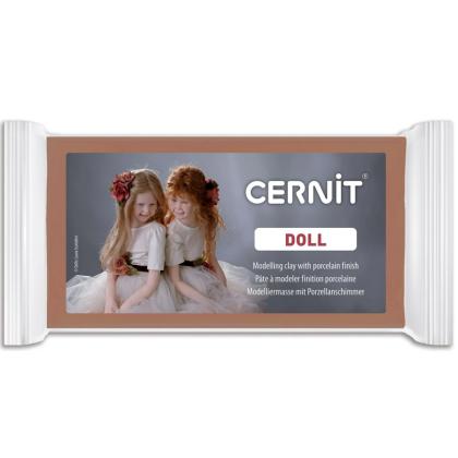 Полимерная глина "Cernit DOLL" 500 г, карамель