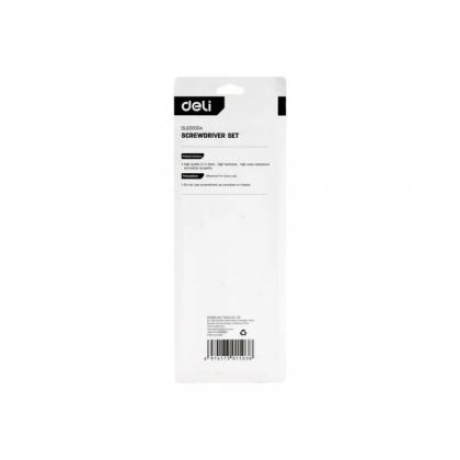 Набор отверток Deli YS EDL620004 4 шт, SL5x100, SL6x150, PH1x100, PH2x150
