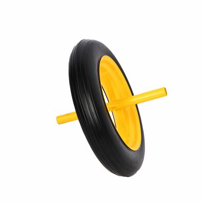 Колесо полиуретановое Deli YS EDL437065T 14"х4.00