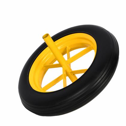 Колесо полиуретановое Deli YS EDL437065T 14"х4.00