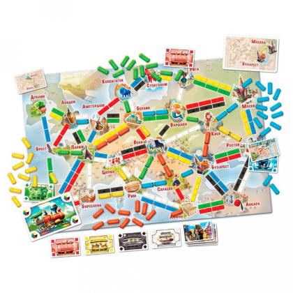 Игра настольная "Ticket to Ride Junior: Европа"
