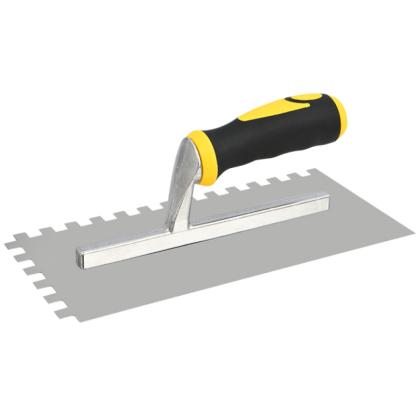 Гладилка нержавеющая Deli YS EDL509321 280x130 мм, зуб 10x10 мм