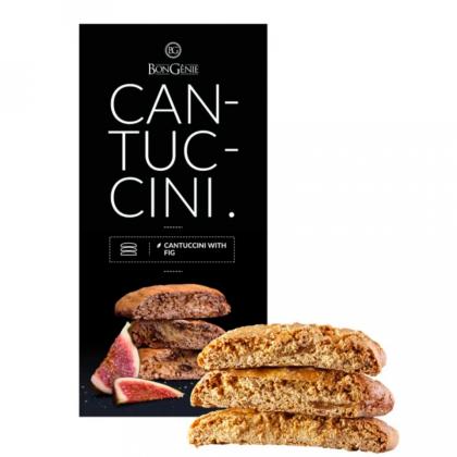 Печенье "Bongenie. Cantuccini" 180 гр., с миндалем и апельсиновыми корочками