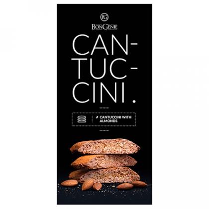 Печенье "Bongenie. Cantuccini" 180 гр., с миндалем и апельсиновыми корочками